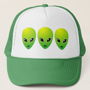 Gorra De Camionero Tres extranjeros verdes - modificados para