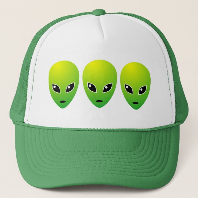 Gorra De Camionero Tres extranjeros verdes - modificados para (Anverso)