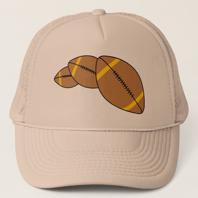 Gorra De Camionero Tres Fútbol (Anverso)