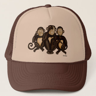Gorra De Camionero Tres monos sabios