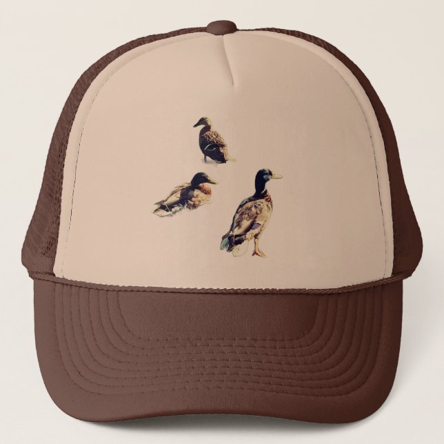 Gorra De Camionero Tres patos (Anverso)
