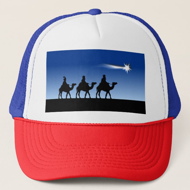 Gorra De Camionero Tres sabios - regalo de los magos (Anverso)