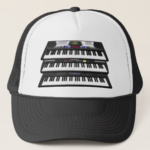 Gorra De Camionero Tres teclados modernos: Sintetizadores: