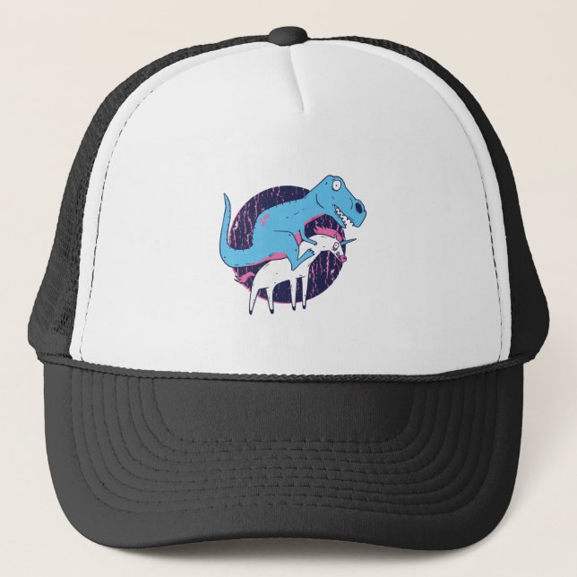 Gorra De Camionero Trex Riding Unicorn (Anverso)