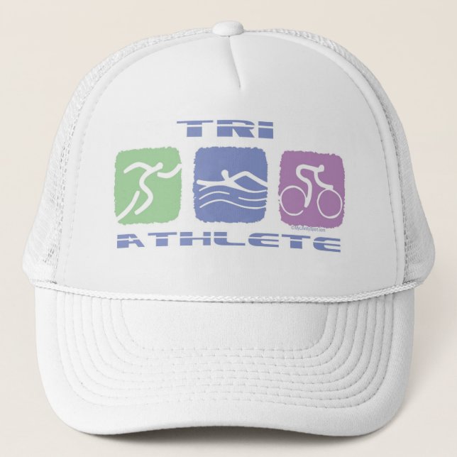 GORRA DE CAMIONERO TRI ATLETA (Anverso)