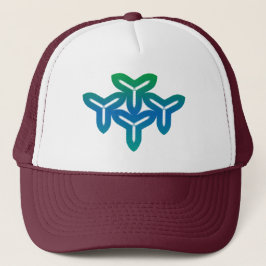 Gorra De Camionero Tri-blade gótico