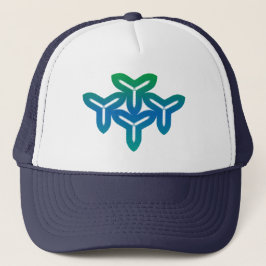 Gorra De Camionero Tri-blade gótico