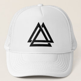 Gorra De Camionero Triángulo de la nuez de aceite