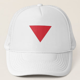 Gorra De Camionero Triángulo rojo invertido