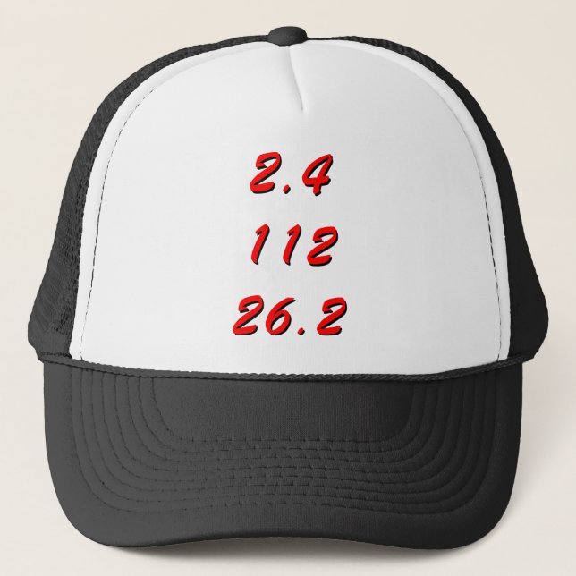 Gorra De Camionero Triathlon (Anverso)