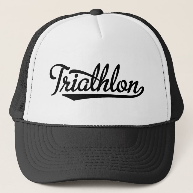 Gorra De Camionero triathlon (Anverso)
