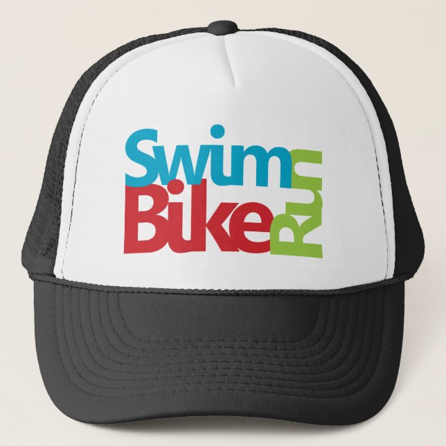 Gorra De Camionero Triathlon cool and unique design (Anverso)