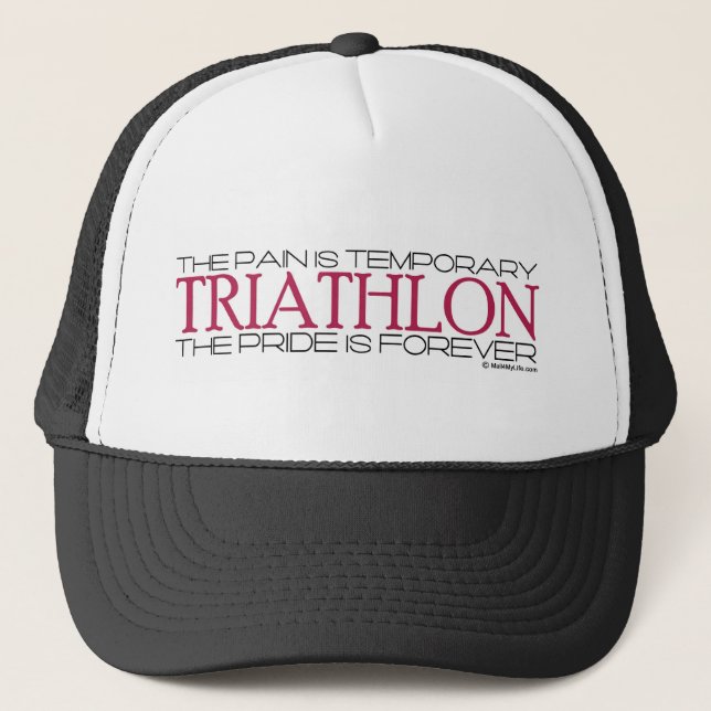 Gorra De Camionero Triathlon - el orgullo es Forever (Anverso)