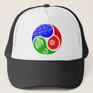 Gorra De Camionero Triathlon TRI Yin Yang