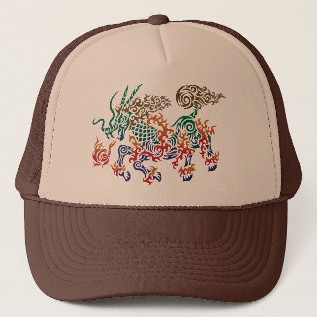 Gorra De Camionero tribal kirin (Anverso)