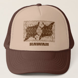 Gorra De Camionero Tribal-Manta-Ray