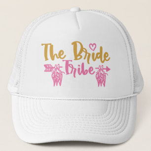 Gorra De Camionero Tribu de Novia Linda Boda Boho Tribu de Damas de H