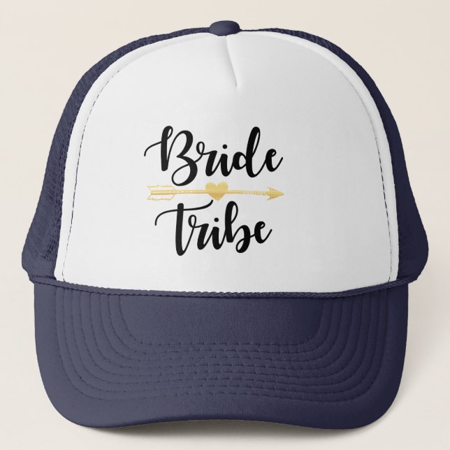 Gorra De Camionero Tribuna de novias |Novia de equipo (Anverso)