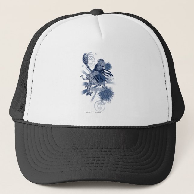 Gorra De Camionero Tribuna índigo 10 (Anverso)