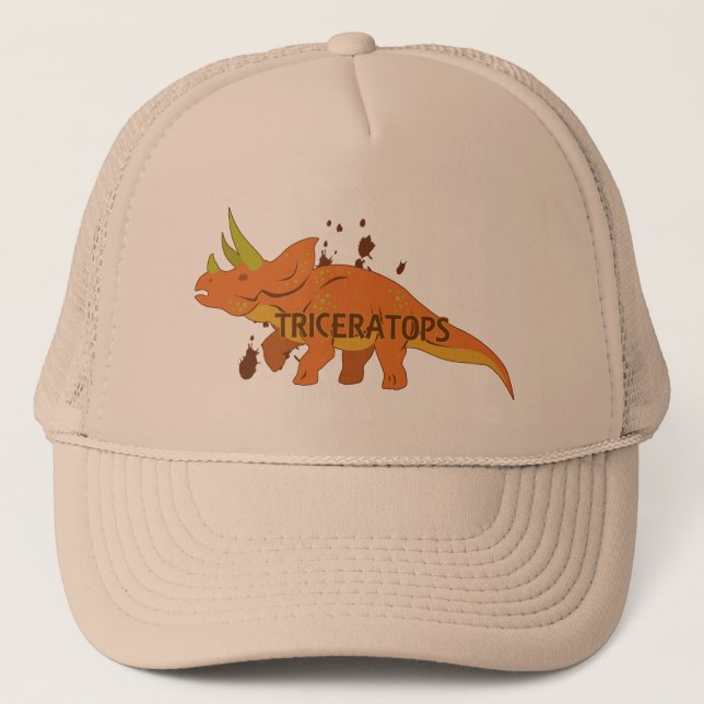 Gorra De Camionero Triceratops (Anverso)