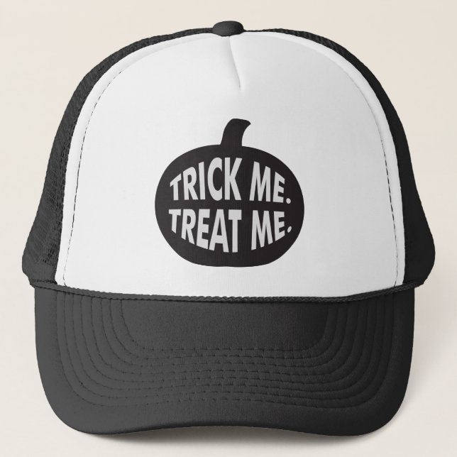 Gorra De Camionero Trick me trata (Anverso)