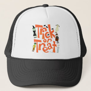 Gorra De Camionero Trick o Treat Fun Character Art Spooky