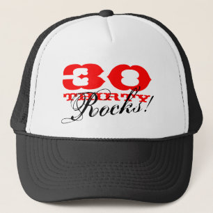 Gorra De Camionero trigésimo ¡Gorra el   del cumpleaños treinta
