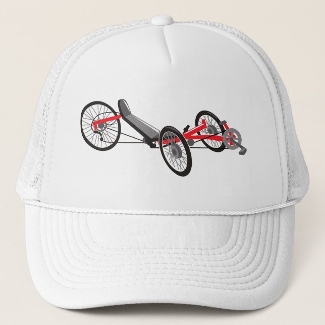 Gorra De Camionero Trike Recumbent (Anverso)