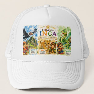 GORRA DE CAMIONERO TRILOGIA ANDINA PARA NIÑOS