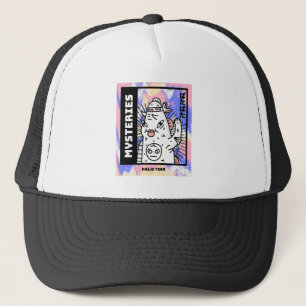 Gorra De Camionero Trippy Alien Japonés