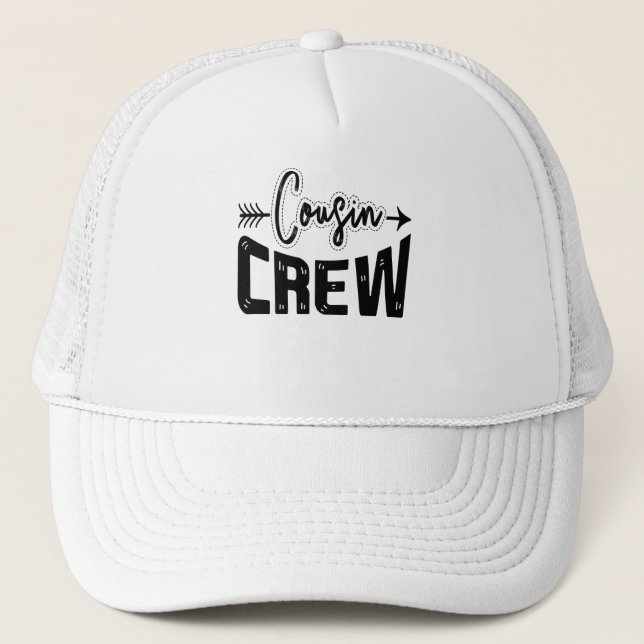 Gorra De Camionero Tripulación de primos (Anverso)