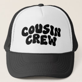 Gorra De Camionero Tripulación de primos | Reunión de familiares de p