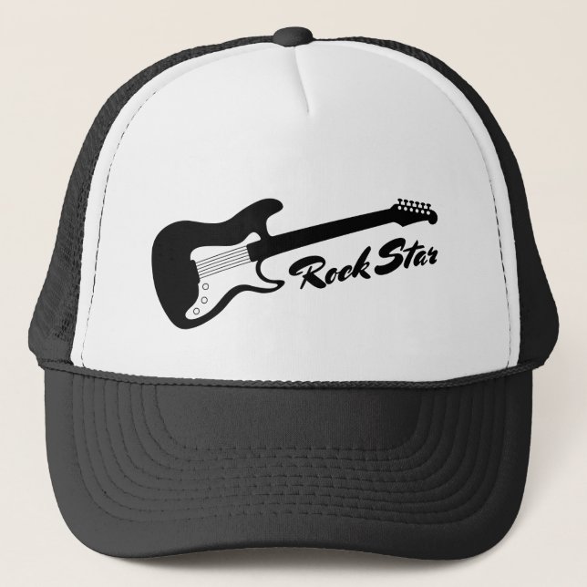Gorra De Camionero Triste de rock star (Anverso)