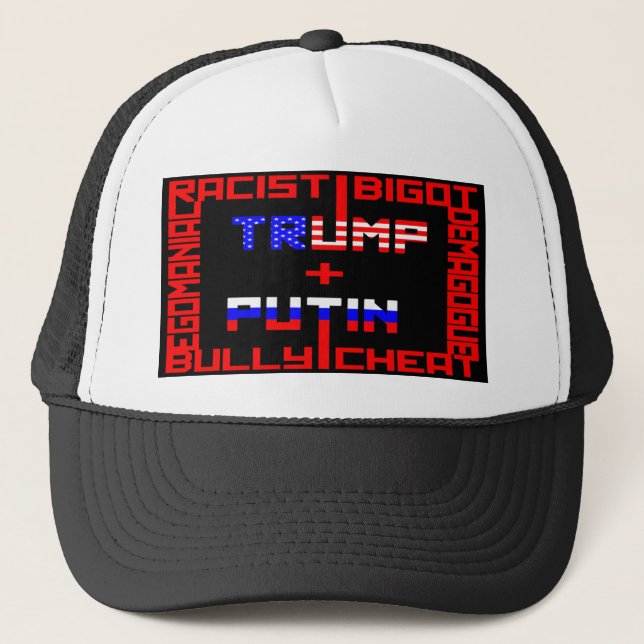 Gorra De Camionero Triunfo anti+Putin (Anverso)