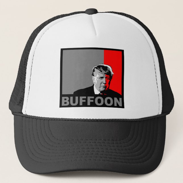 Gorra De Camionero Triunfo/Drumpf: Bufón (Anverso)