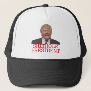 Gorra De Camionero Triunfo, el presidente de Shithole