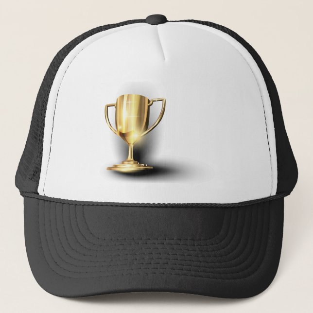 Gorra De Camionero Trofeo de oro (Anverso)