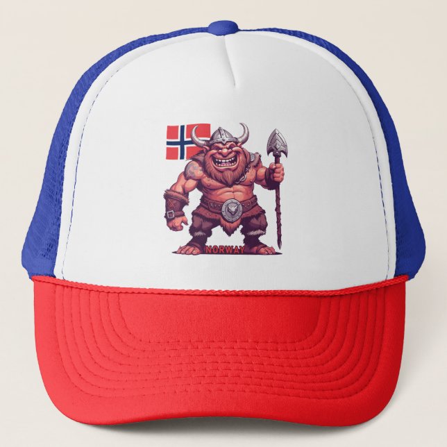 Gorra De Camionero Troll noruego (Anverso)