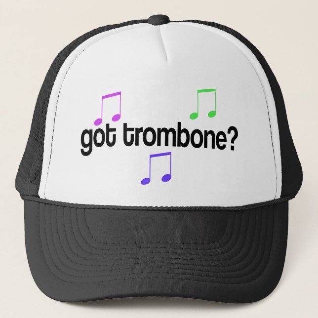 Gorra De Camionero Trombone conseguido (Anverso)