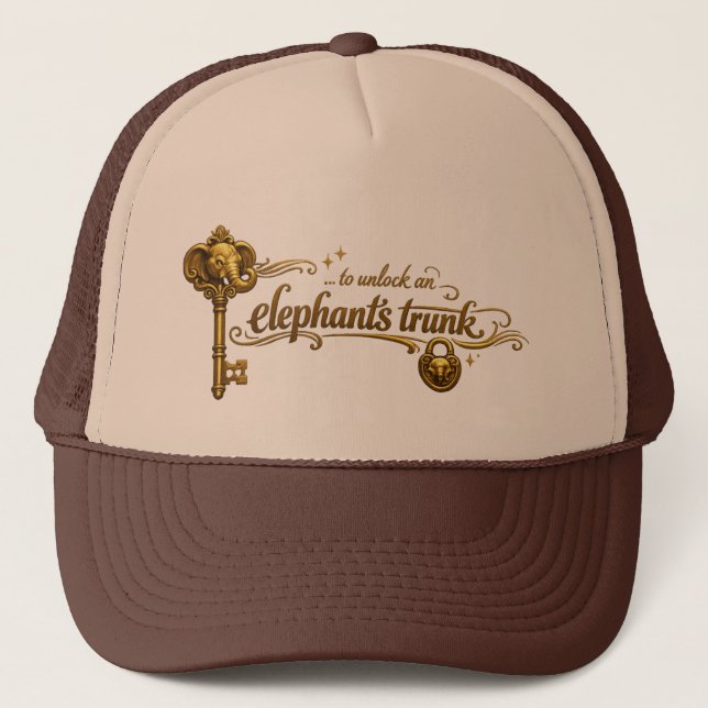 Gorra de camionero Trompa de Elefante (Anverso)