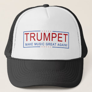 Gorra De Camionero ¡TROMPETA - haga la música grande otra vez!