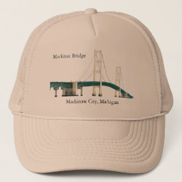 Gorra De Camionero Tronco de puente mackinac
