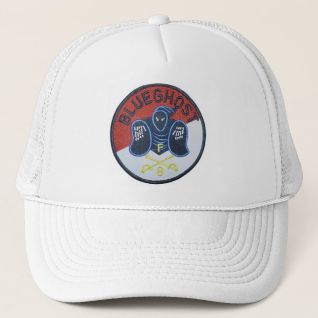 Gorra De Camionero Tropa azul del fantasma (Anverso)