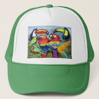 Gorra De Camionero Tropical Birds
