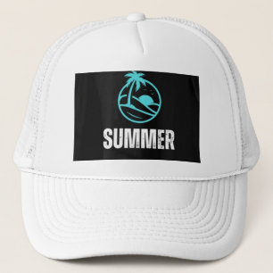 Gorra De Camionero Tropical Sunset Palm Tree Summer Baseball Cap - Be