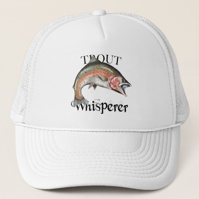 Gorra De Camionero Trout Whisperer (Anverso)