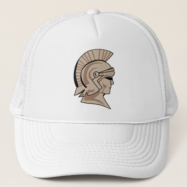 Gorra De Camionero Troyano o mascota espartana (Anverso)