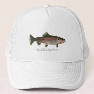 Gorra De Camionero Trucha arco iris del río de Núcleo de condensaci