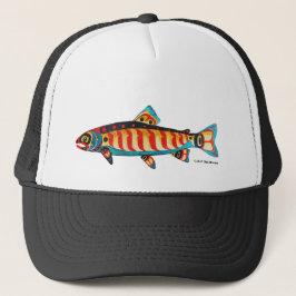 Gorra De Camionero Trucha de garganta costera;
