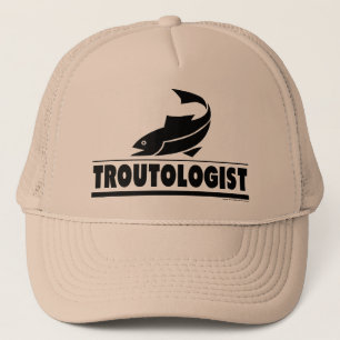 Gorra De Camionero Trucha-óloga - Peces humorísticos